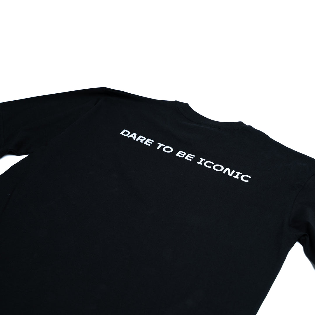 T-Shirt mit weißem Logo (Premium)