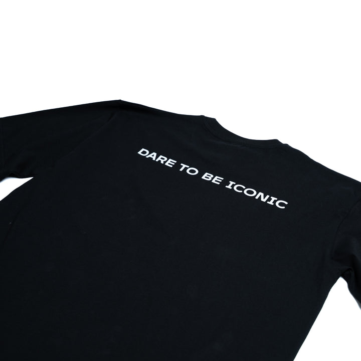 T-Shirt mit weißem Logo (Premium)